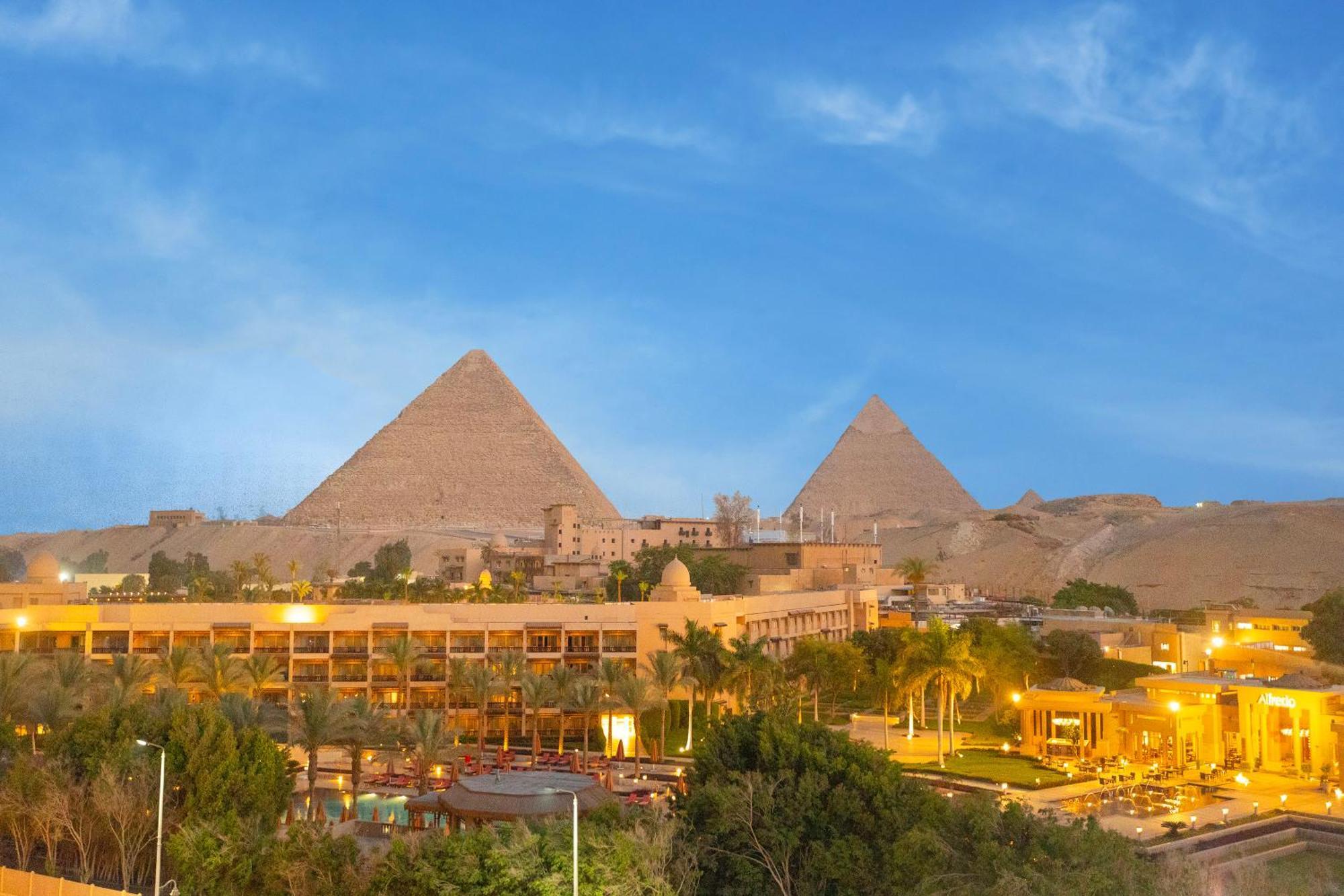 Gaia Pyramids Hotel Kafrat al Jabal Екстер'єр фото
