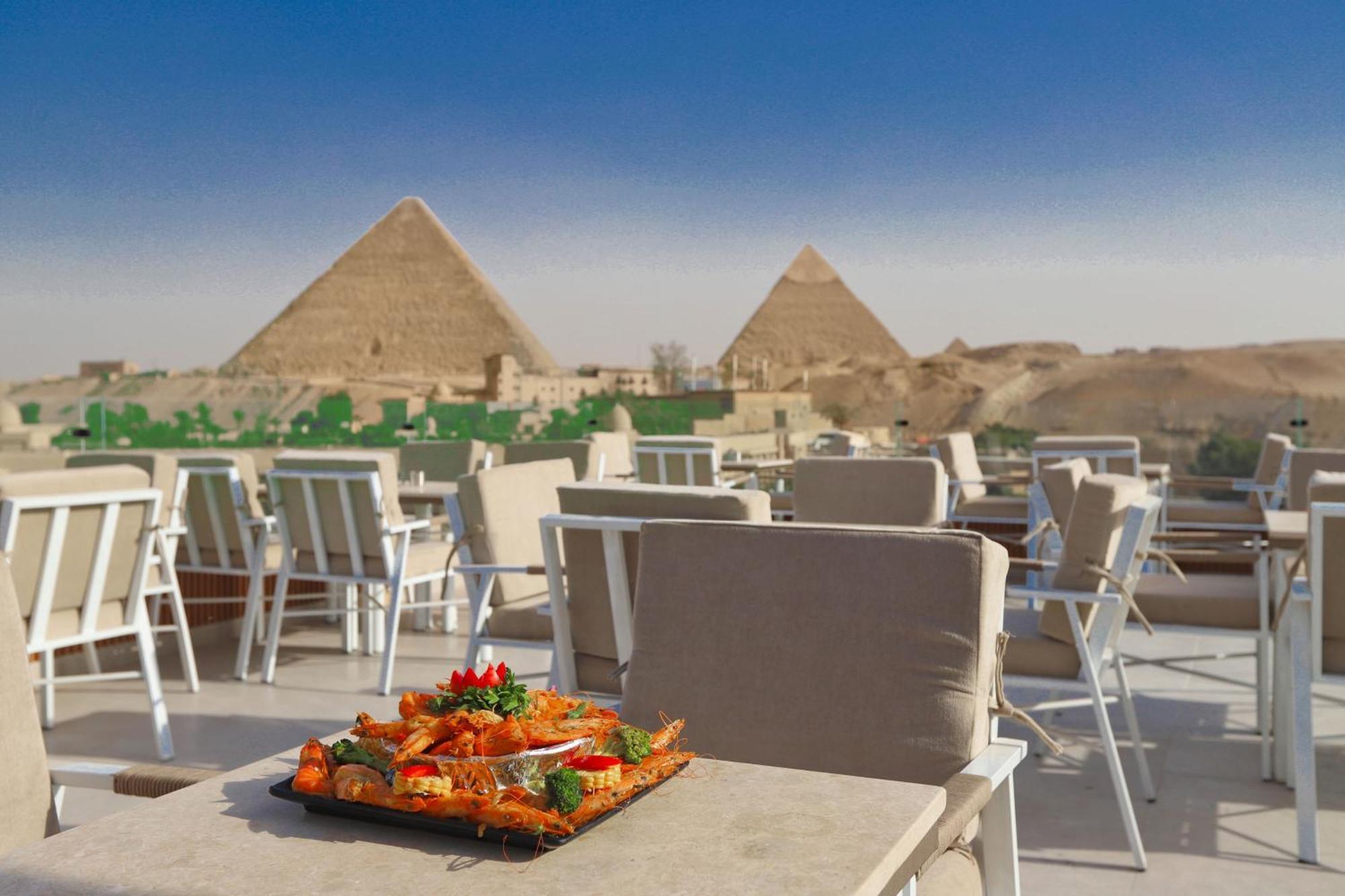 Gaia Pyramids Hotel Kafrat al Jabal Екстер'єр фото