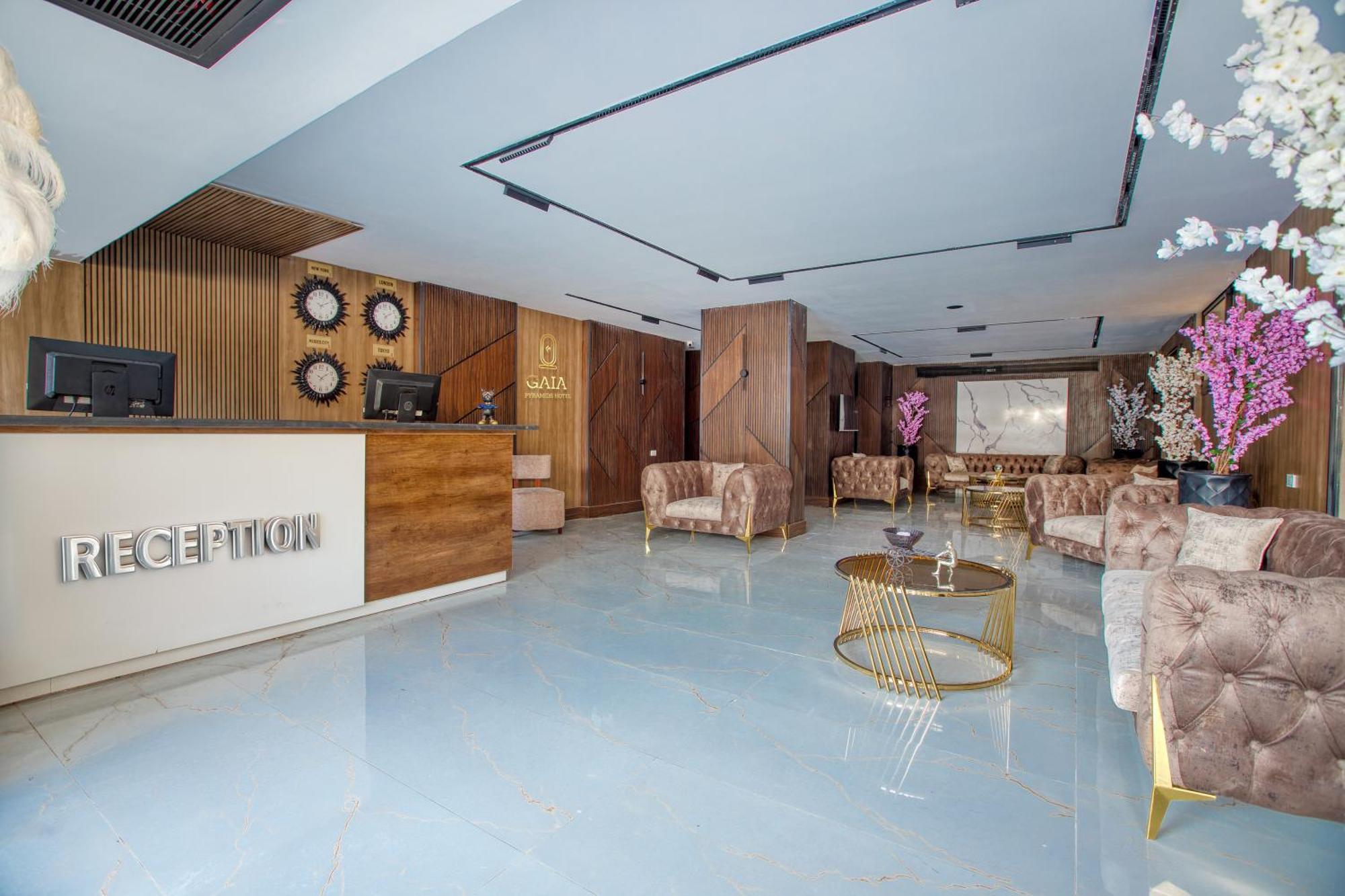 Gaia Pyramids Hotel Kafrat al Jabal Екстер'єр фото