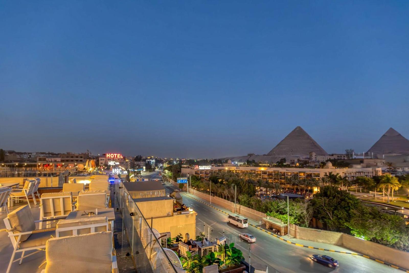Gaia Pyramids Hotel Kafrat al Jabal Екстер'єр фото