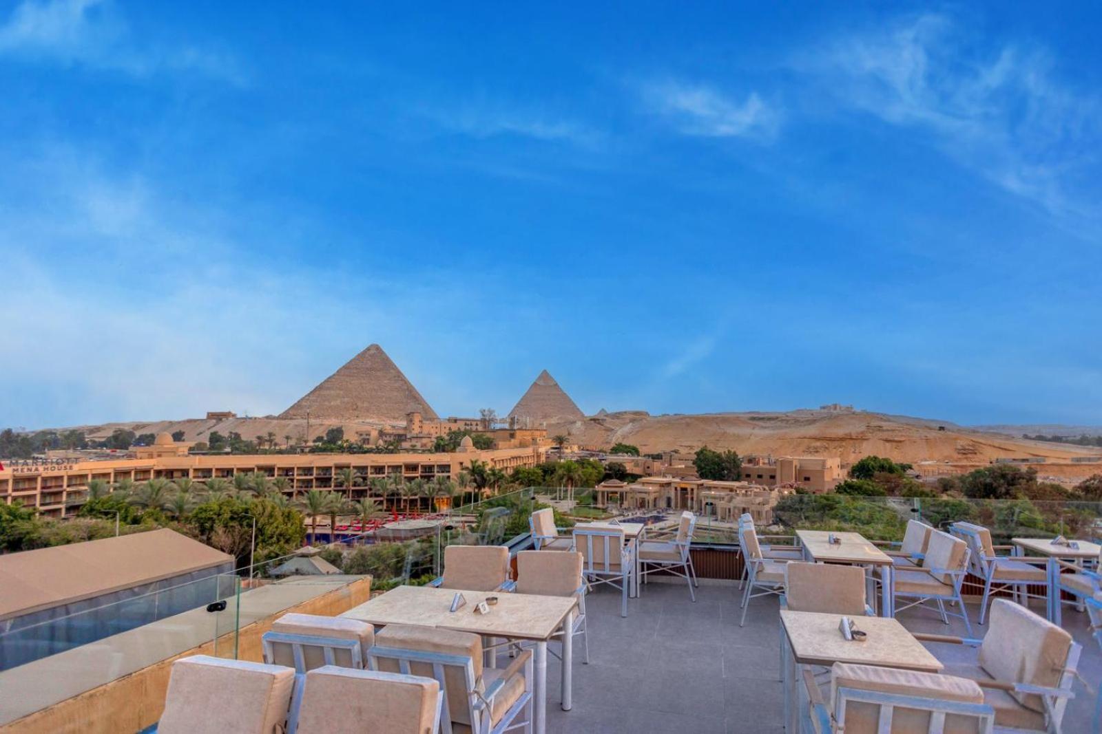 Gaia Pyramids Hotel Kafrat al Jabal Екстер'єр фото