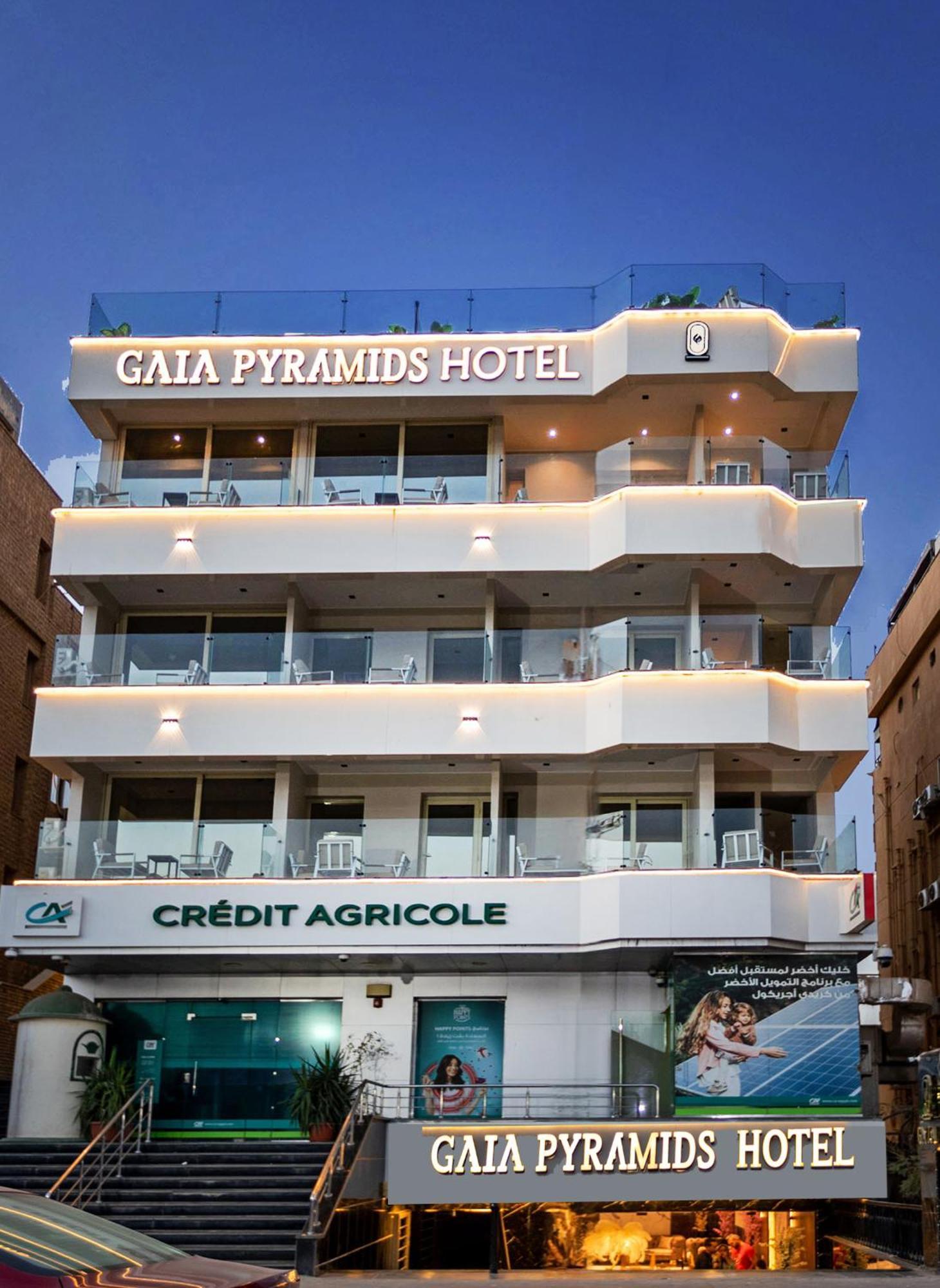 Gaia Pyramids Hotel Kafrat al Jabal Екстер'єр фото