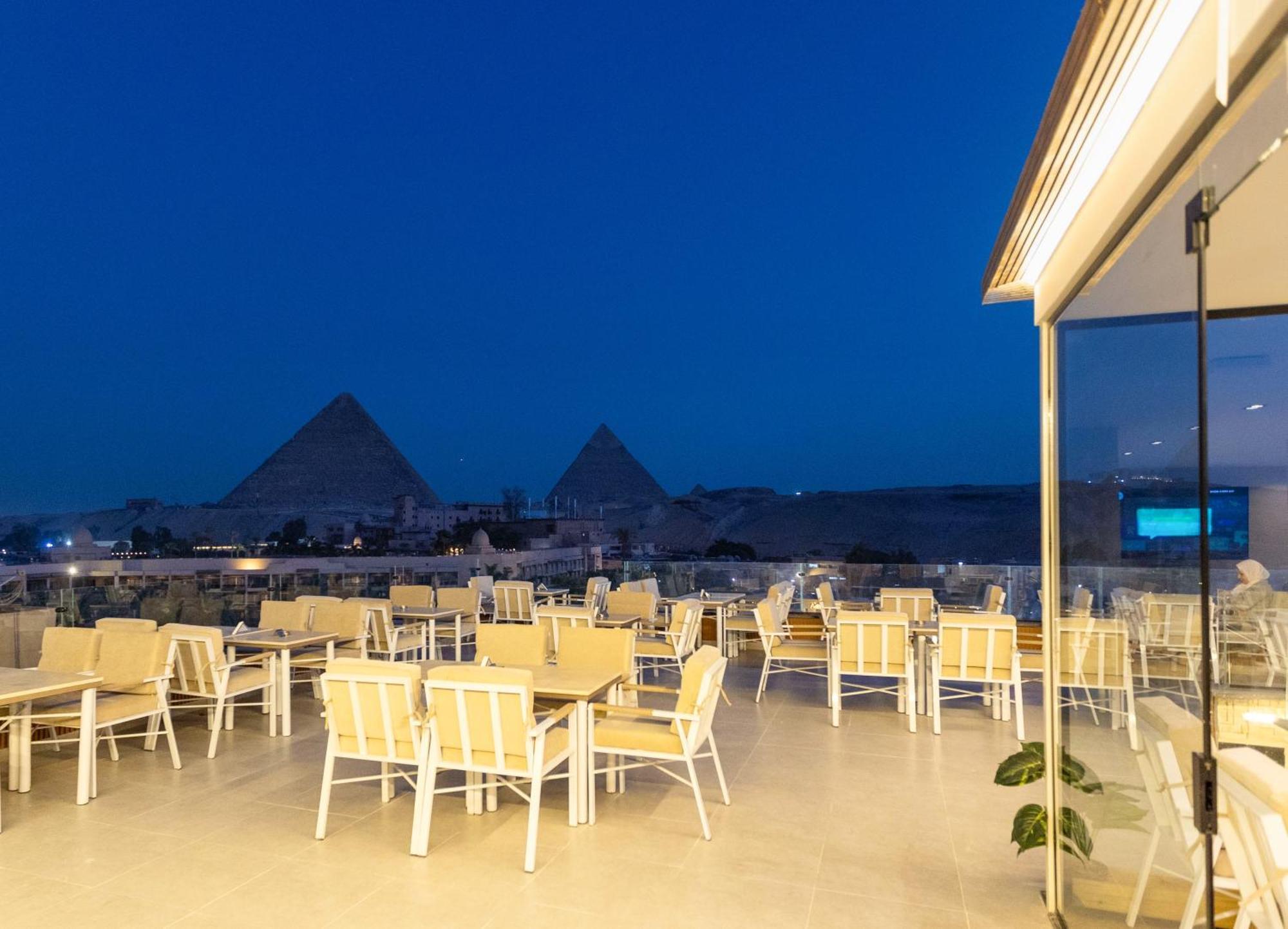 Gaia Pyramids Hotel Kafrat al Jabal Екстер'єр фото