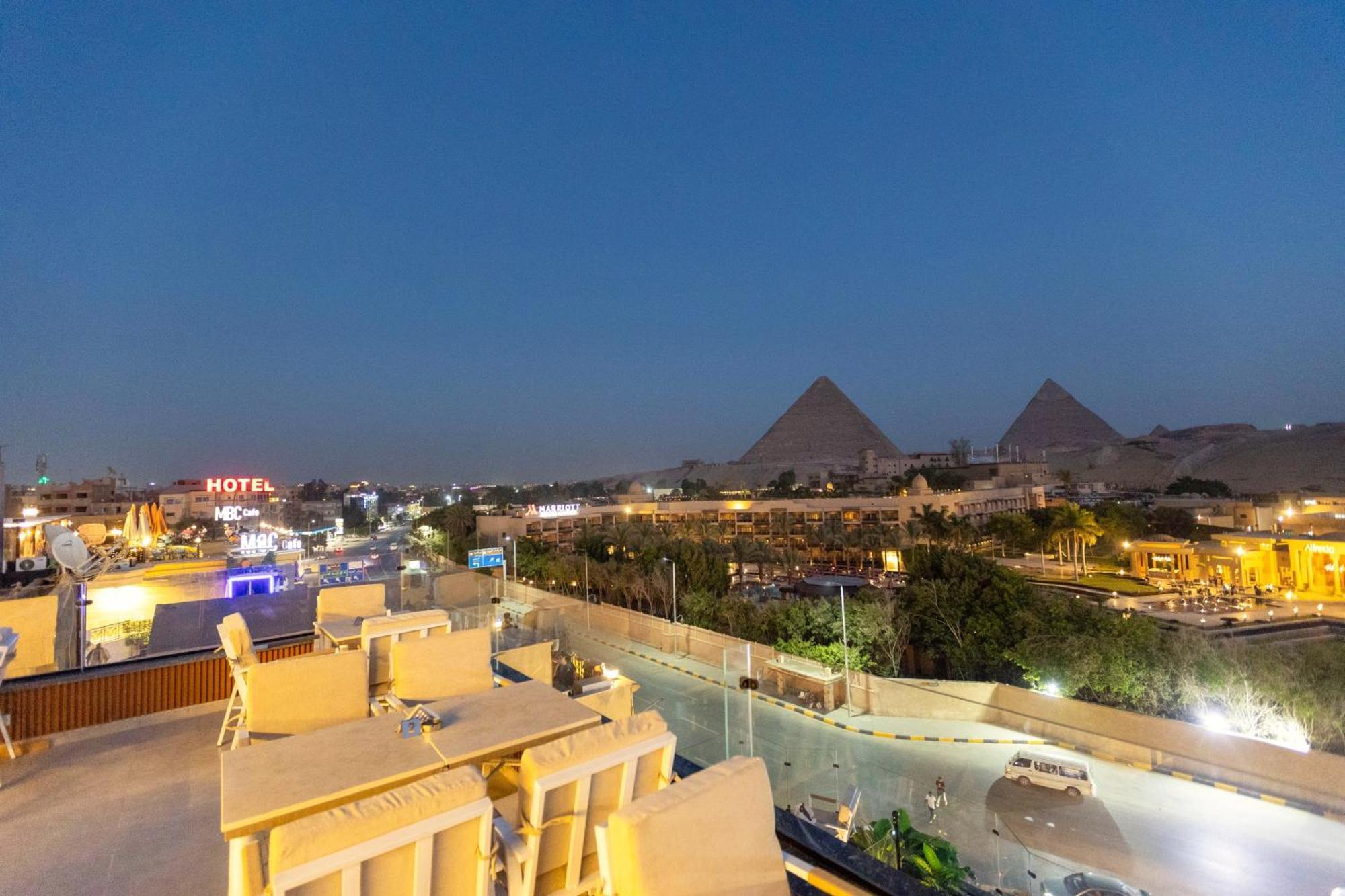 Gaia Pyramids Hotel Kafrat al Jabal Екстер'єр фото